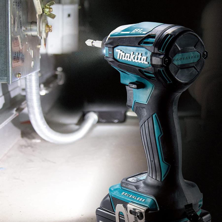 マキタ（makita） 充電式インパクトドライバ（黒）14.4V6Ah バッテリ2