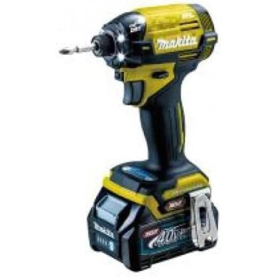マキタ（makita） 充電式インパクトドライバ イエロー 40Vmax2.5Ah 