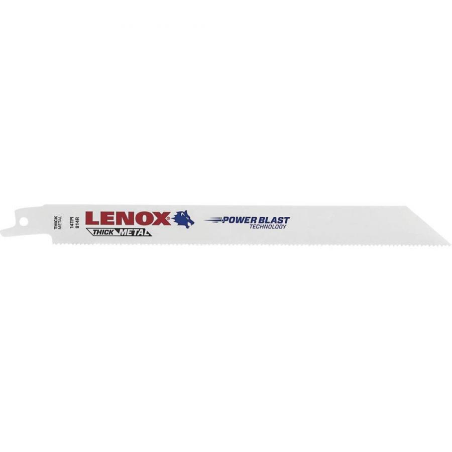 美品  LENOX レノックス 1855567 25枚入り 200mm×14山 B814R セーバーソーブレード バイメタル バンドソー、鋸刃