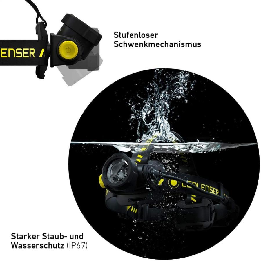 Ledlenser(レッドレンザー) H7R Work LEDヘッドライト 防塵・防水IP67