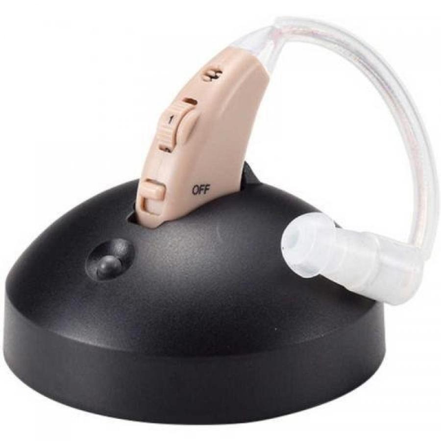 【在庫有・即納】  オークローンマーケティング 充電式集音器 楽ちんヒアリング 本体充電セット ベージュ RAH-WSBE 集音機 大きく聞こえる（Yahoo!・ダイユーエイト.com ヤフー店）