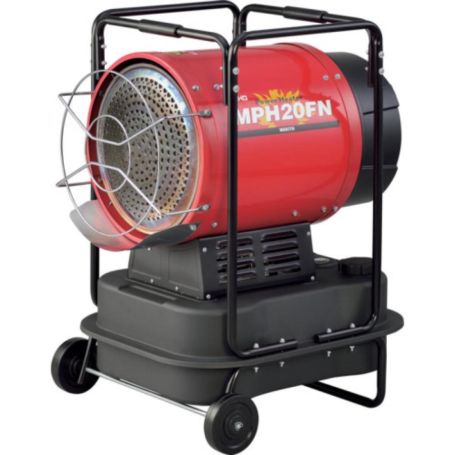 MEIHO 業務用ヒーター パワーヒーター 放射式直火形 MPH20FN キャスター付 耐震自動消火 過熱防止 ヒーター 暖房 加湿 乾燥 ワキタ MEIHO（ワキタ） MEIHO 業務用ヒーター パワーヒーター 放射式直火形