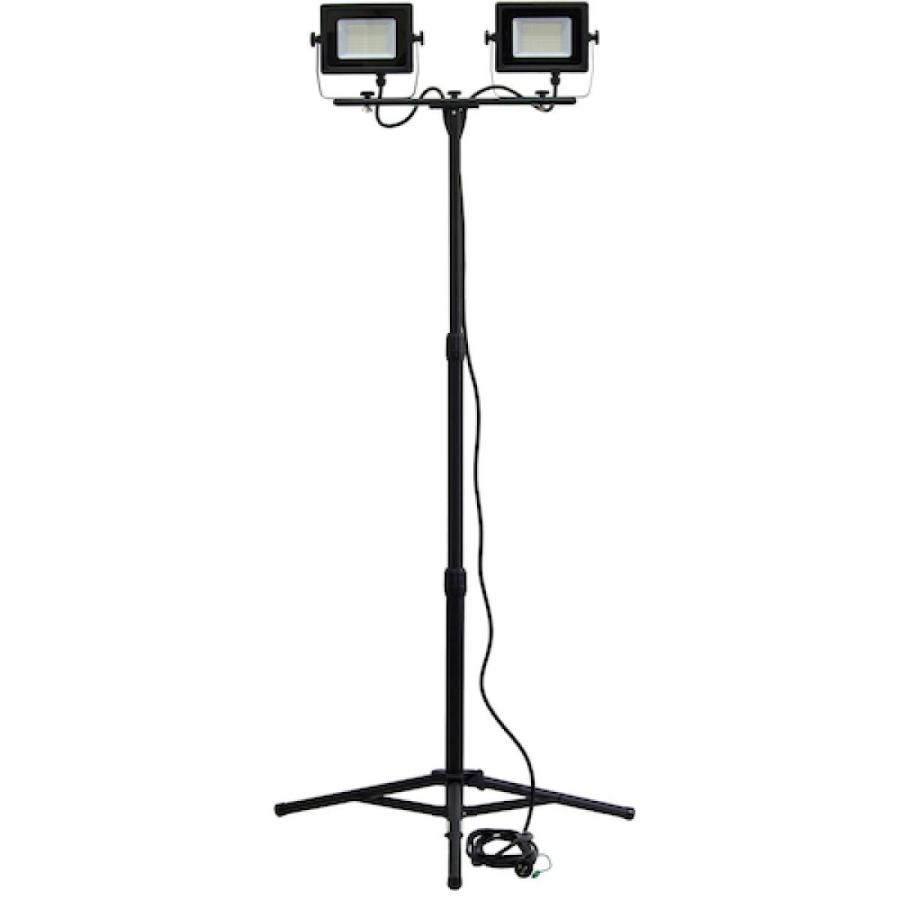 新品 富士倉 三脚付W投光器100W FWT-100W LEDライト 5000Lm×2 AC100V 50/60Hz 店頭引き渡し歓迎 札幌市手稲区 富士倉 三脚付W投光器 100W FWT-100W 作業灯 ライト 投光器 三脚 建設