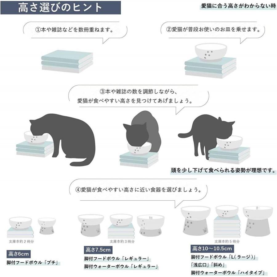 猫壱（necoichi） ハッピーダイニング 猫用 脚付き フードボウル