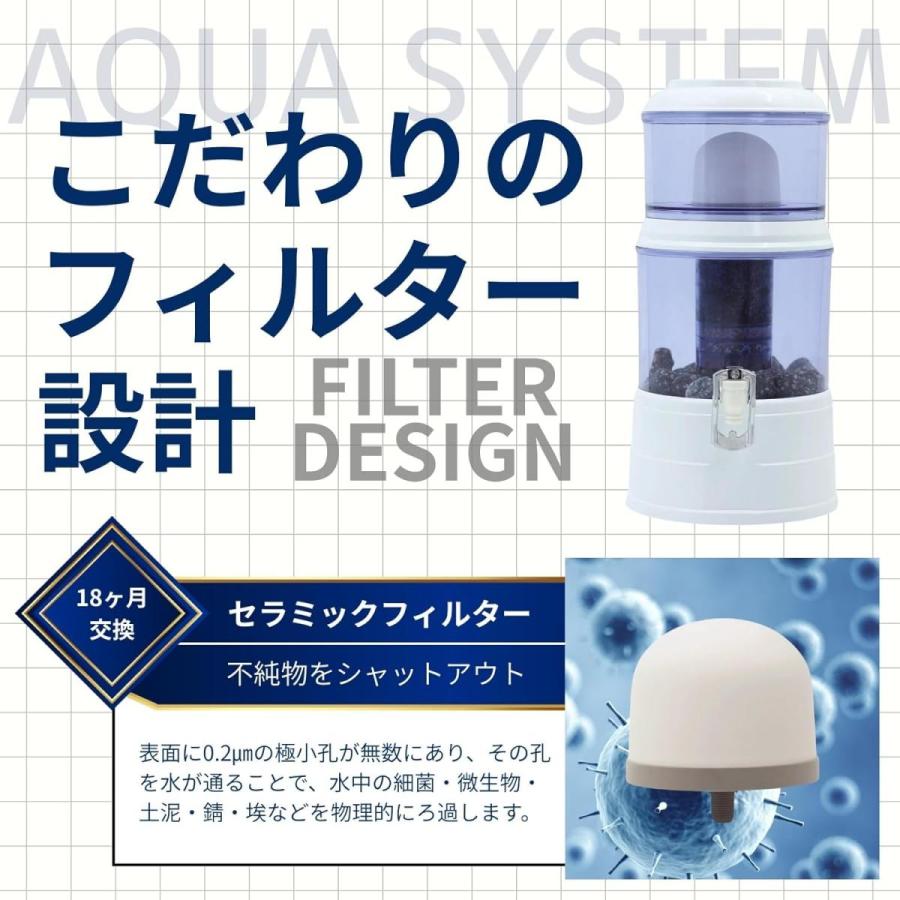 【新品未使用】AQUA SYSTEM 浄水器 ろ過器 置き型　SJ-100 防災 在庫有・即納】Navy Fields AQUA SYSTEM(アクアシステム) SJ-100 正規