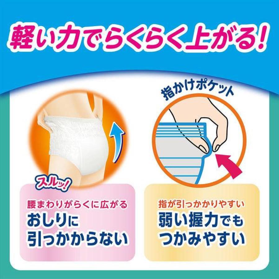 リリーフ 【まとめ買い】花王 パンツタイプ 上げ下げらくらく うす型