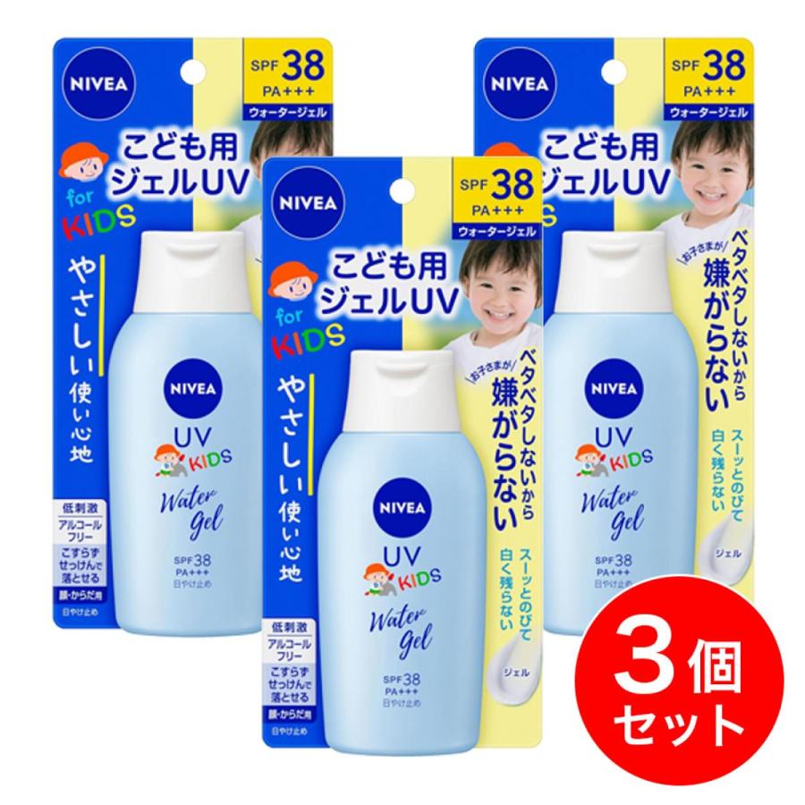 Biore 【まとめ買い】花王 ニベア UV ウォータージェル こども用 120g