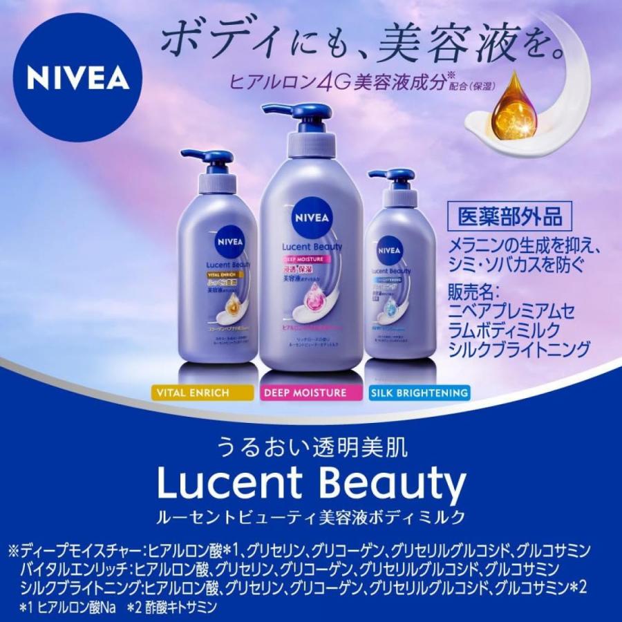 まとめ買い】ニベア ルーセントビューティ ディープモイスチャー 浸透