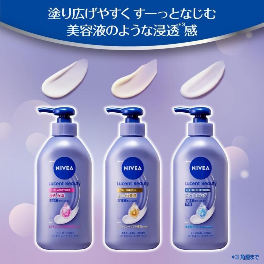 まとめ買い】ニベア ルーセントビューティ ディープモイスチャー 浸透