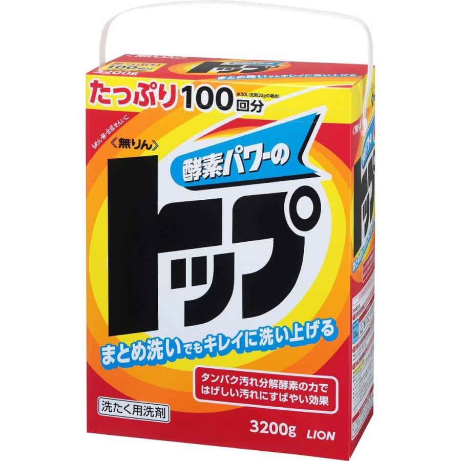 LION（ライオン） 【まとめ買い】ライオン 無リン トップ 粉末洗剤 3.2