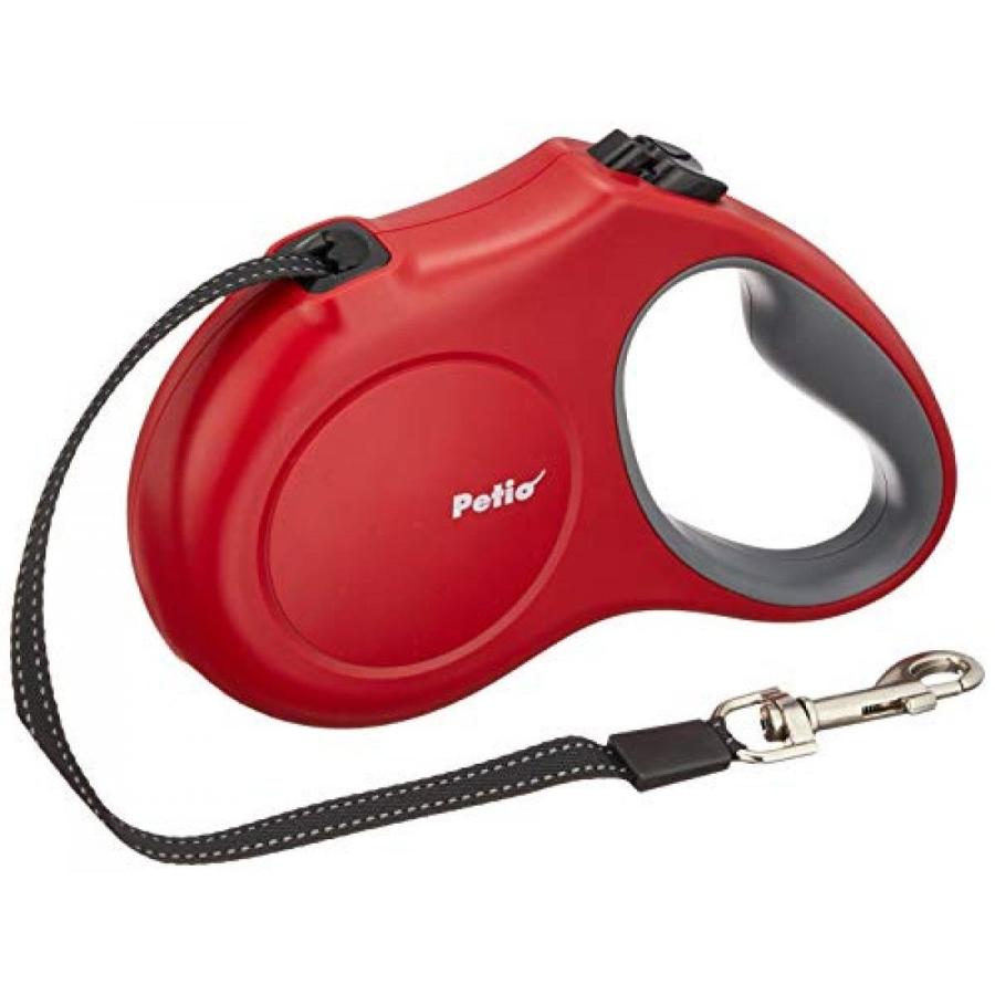 Petio（ペティオ） リールリードロード レッド 中型犬用 M サイズ