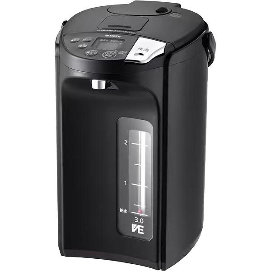 タイガー TIGER 3L 蒸気レス 電気まほうびん PIM-G300 TIGER タイガー 蒸気レスVE電気まほうびん PIS-G300 3L ブラック