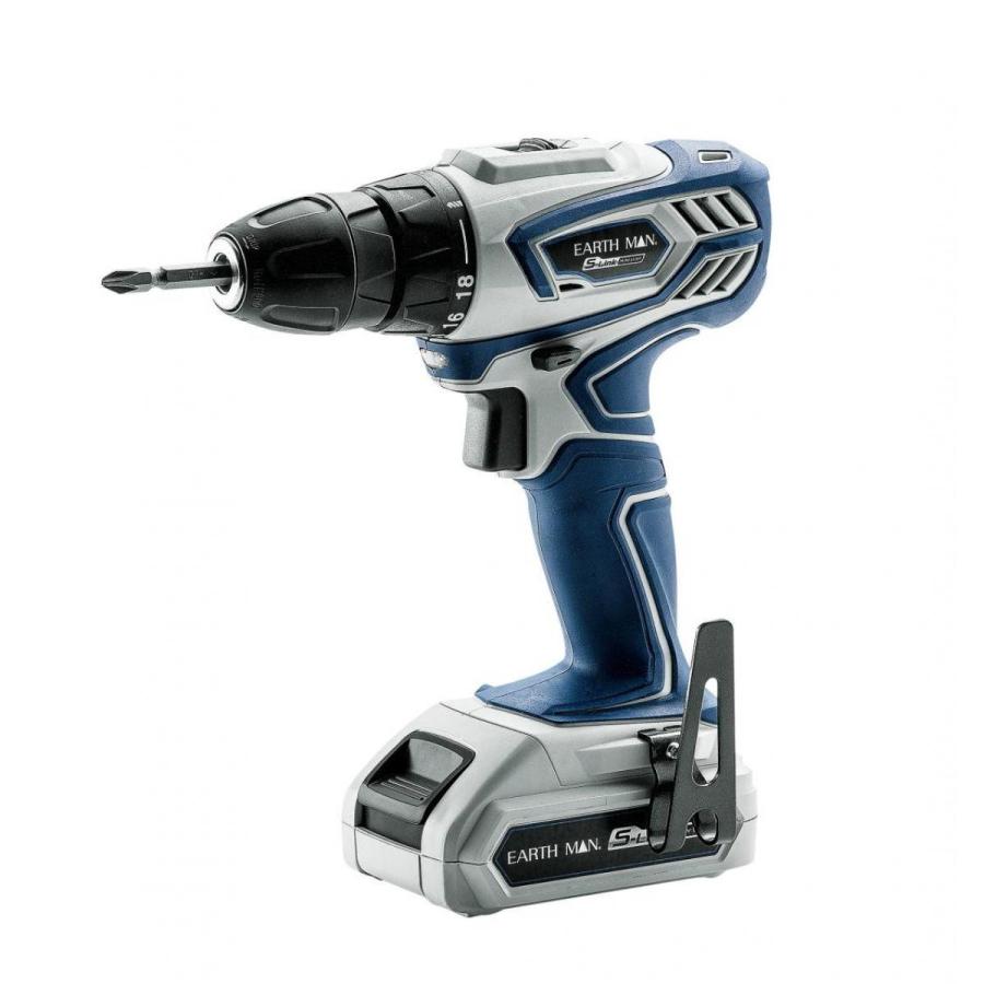 高儀（TAKAGI） EARTH MAN S-Link 14.4V 充電式 2スピードドリル 