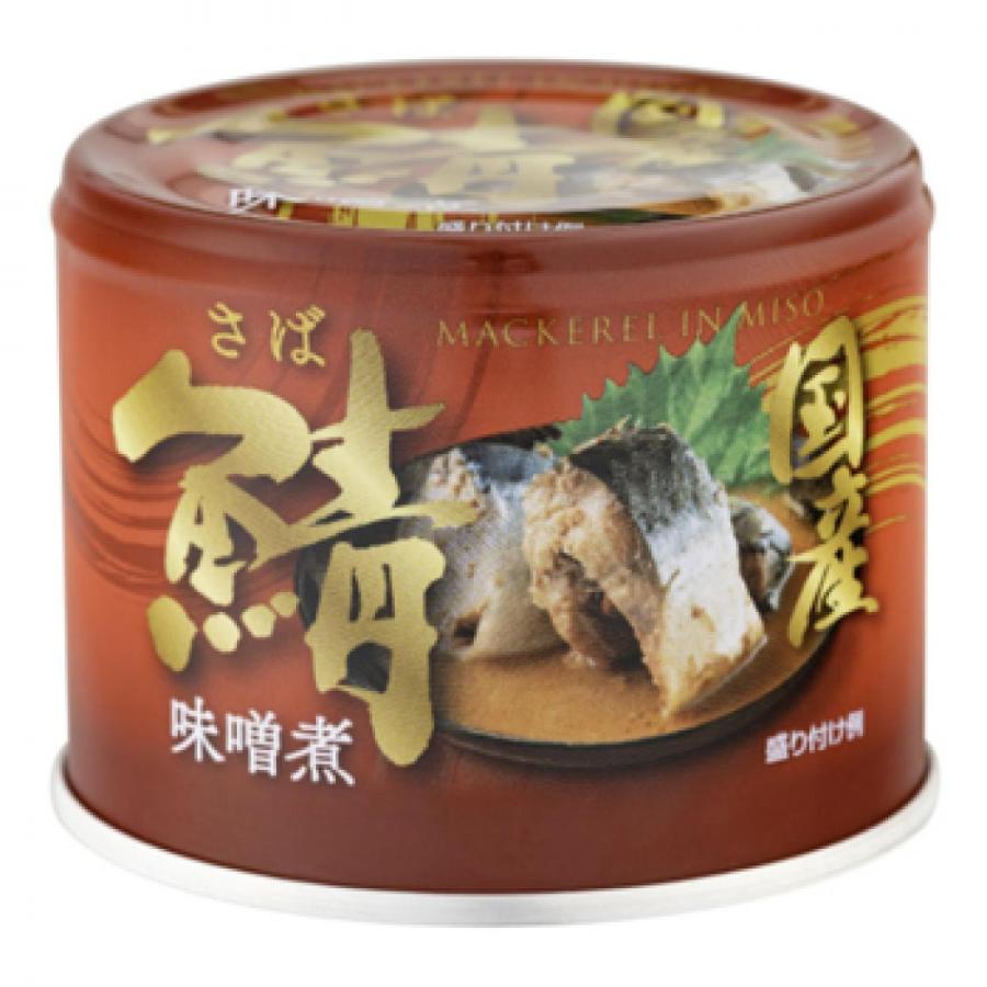 まとめ買い】信田缶詰 国産 鯖味噌煮 6号缶 190g×24缶(1ケース) サバ缶