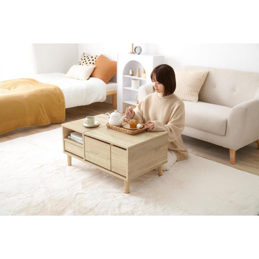 【I】 萩原(Hagihara) コスメテーブル RD-1125NA ナチュラル 新生活 インテリア 家具 おしゃれ_6