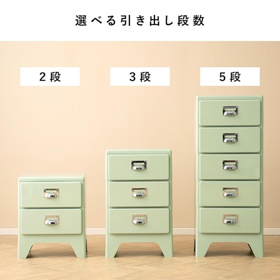 I】宮武製作所 多段チェスト オレンジ 4937047545149 新生活