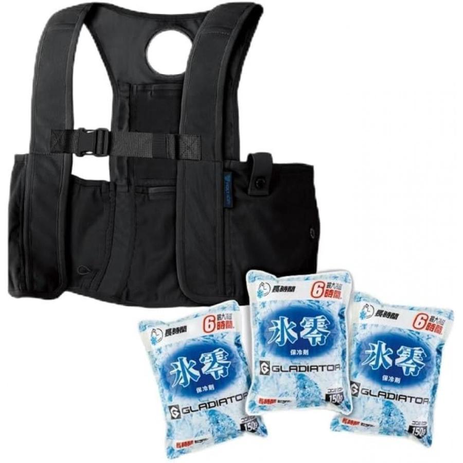 GLADIATOR×VOLTICE】アイスメッシュベスト&保冷剤「氷零」0度 150g×3個