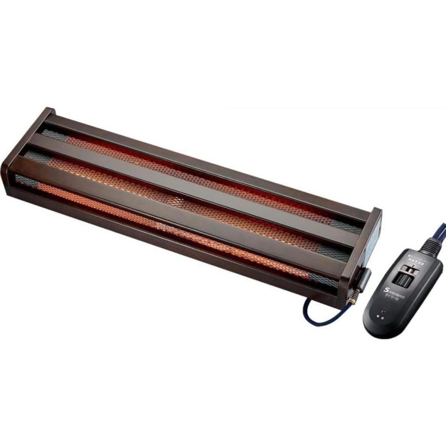 2F】 【在庫有・即納】メトロ フットヒーター 2灯式 手元電子