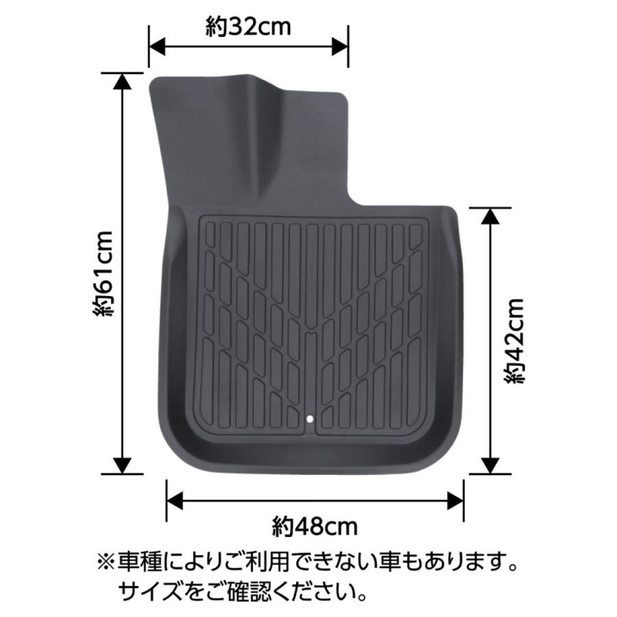 錦産業 tomboy ネクスト PVCトレイ 運転席 ブラック NE-2715 マット