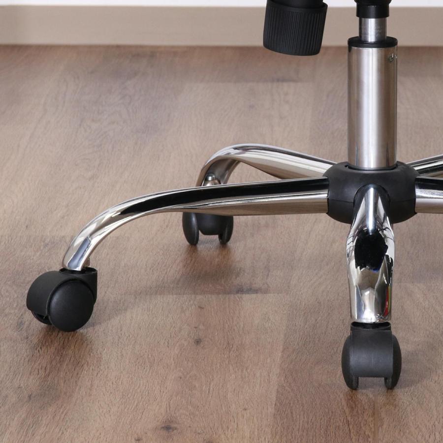 I】不二貿易 メッシュハイバックチェアー HF-98BL ブルー オフィス