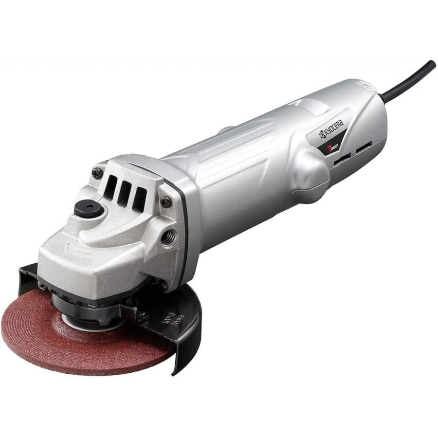 【2F】【送料無料】 RYOBI(リョービ) リョービディスクグラインダー100mm シルバー 316 x 139 x 126 mm G