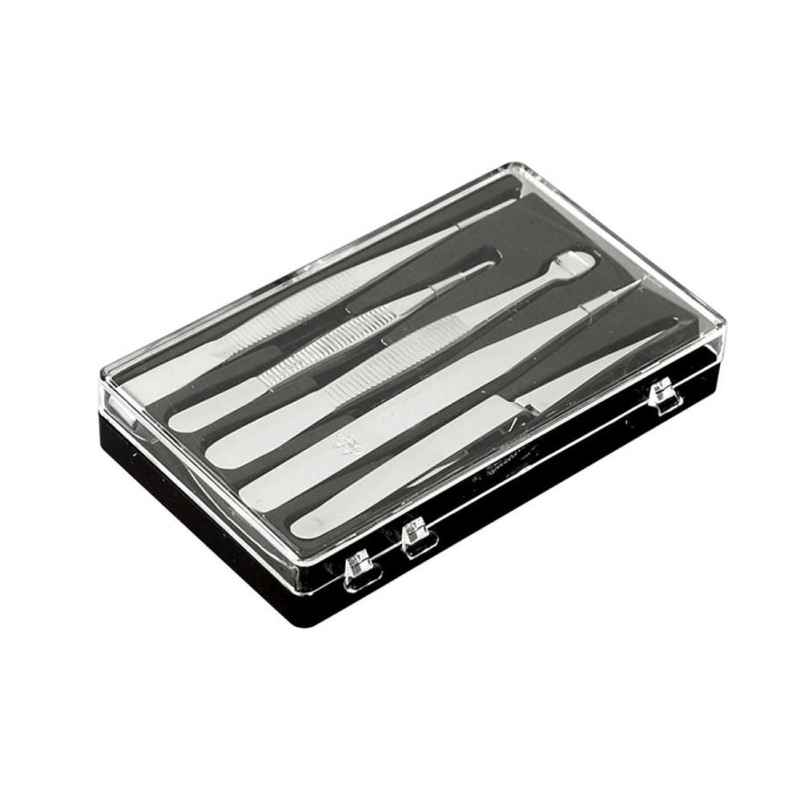 アネックス アネックス(ANEX) ステンレスピンセット 5本組
