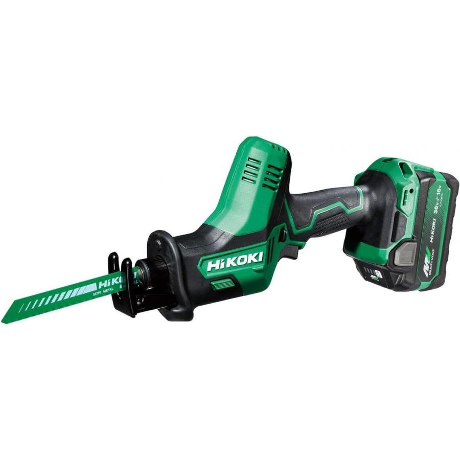 HiKOKI(ハイコーキ) 18V セーバーソー レシプロソー CR18DA バッテリー 