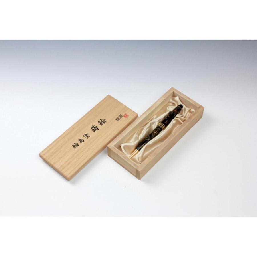 セキセイ 輪島塗 蒔絵「雅風」ボールペン 鉄線花 AX−8802