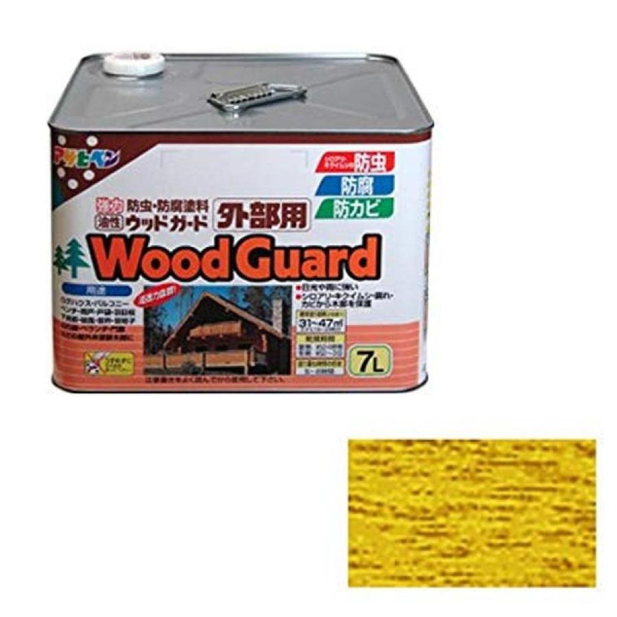 アサヒペン ウッドガード外部用 7L パイン 15 : ダイユーエイト.com 