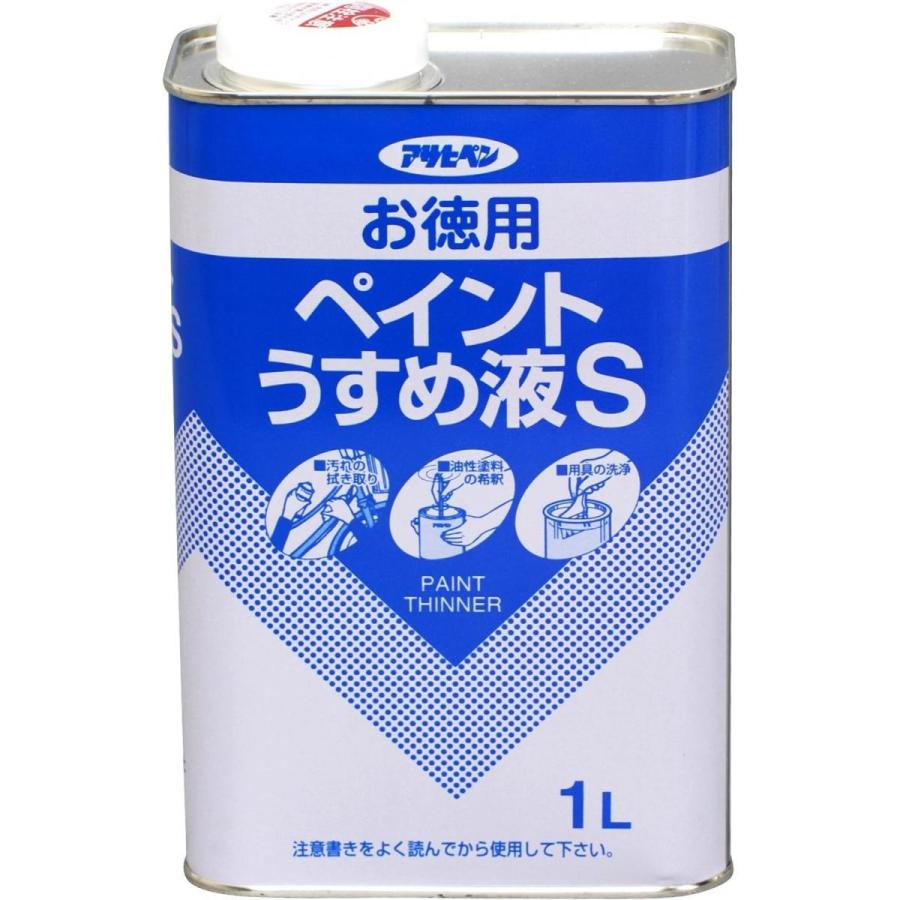 在庫有・即納】 アサヒペン お徳用ペイントうすめ液S 1L 塗料 ペンキ