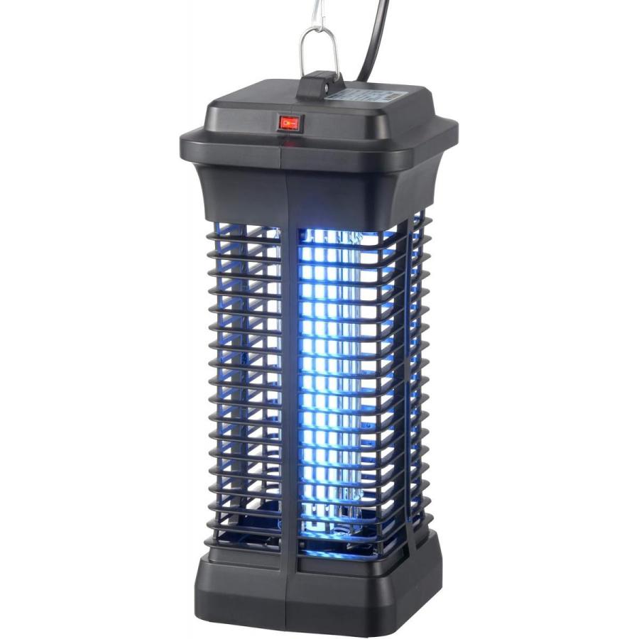 【在庫有・即納】 オーム(OHM) オーム電機 電撃殺虫器 電撃殺虫機 電気式殺虫機 コバエ取り 360° 薬剤不要 屋内専用　OBK-GH106W の商品画像