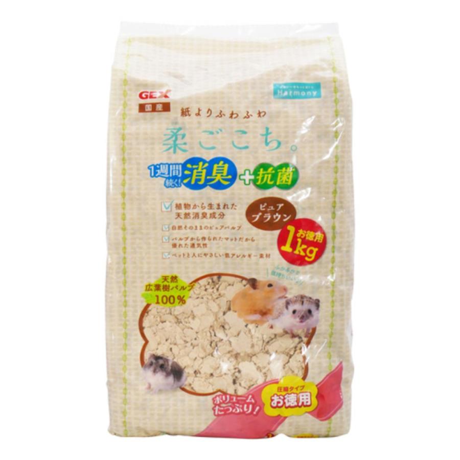 GEX（ジェックス） 【在庫有・即納】GEX 柔ごこち お徳用 1kg 床材 巣