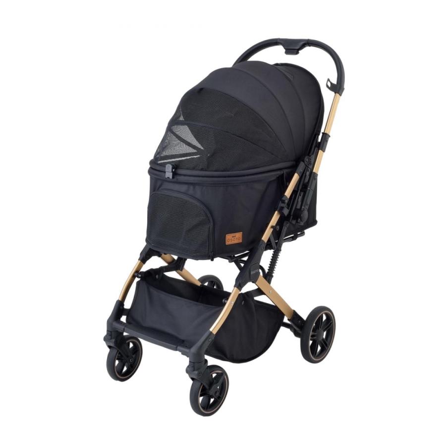 新品 GEX OSOTO GRACE QC グレース ペットカート 犬猫兼用 GEX（ジェックス） 【在庫有・即納】GEX OSOTO GRACE QC ノワール