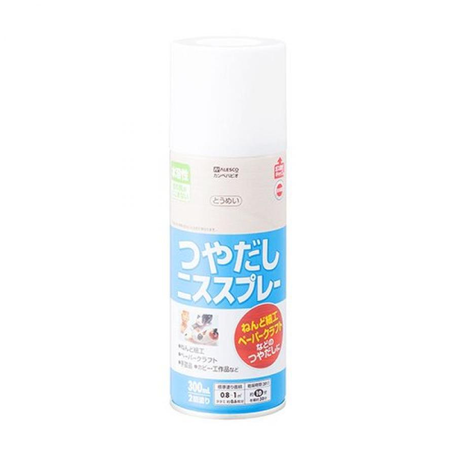 バイオガンス ブラッシングスプレー 250ml ×3 (1本は開封済み) カンペハピオ(Kanpe Hapio) 水性つやだしニスA スプレー 300ml つや