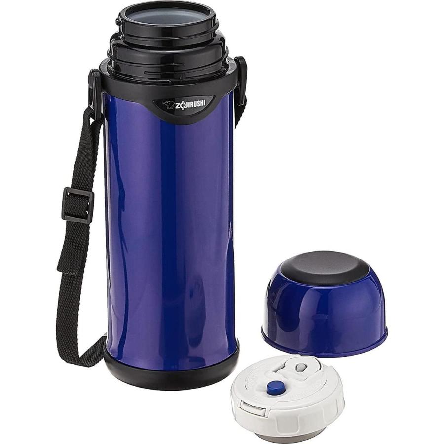 象印（ZOJIRUSHI） 水筒 ステンレスボトル 1.0L コップ SJ-TG10-AA