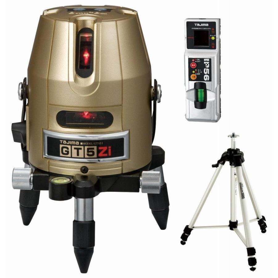 タジマ レーザー墨出し器 GT5Zi 受光器・三脚セット 矩十字・横 GT5Z 