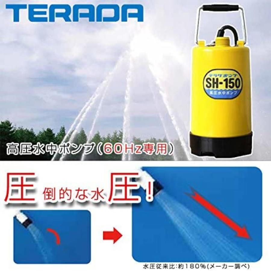 寺田ポンプ 高圧水中ポンプ(西日本用) SH-150 60Hz｜daiyu8-y｜02