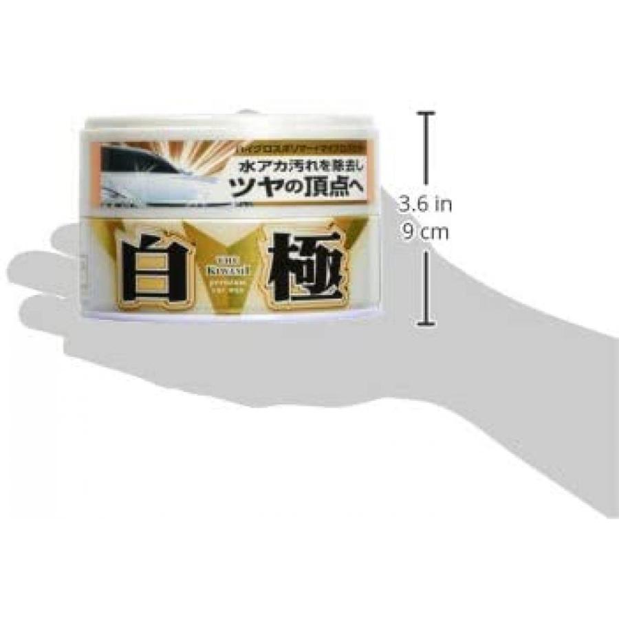 ソフト99 ソフト99 SOFT99 カーワックス 極WAX 白の極 ハンネリ