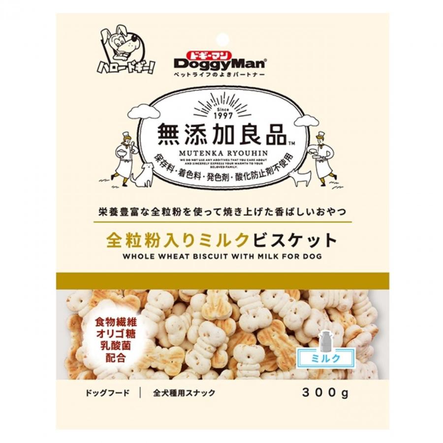 ドギーマン 無添加良品 全粒粉入りミルクビスケット 300g 犬 おやつ フード スナック ガム ジャーキー ダイユーエイト Com ヤフー店 通販 Yahoo ショッピング