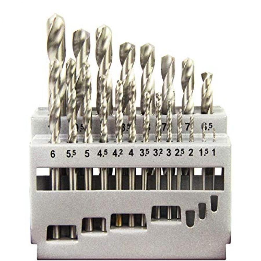 E-Value 鉄工用ドリルセット 丸軸 21本組 ETD-21S : ダイユーエイト 