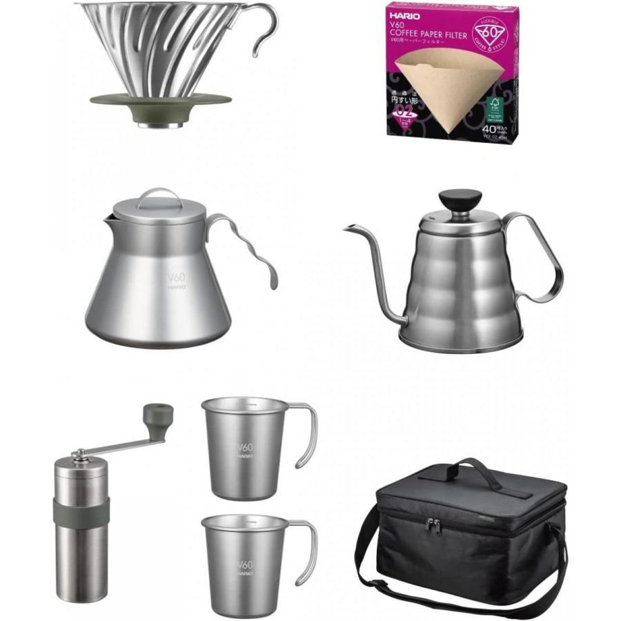 ハリオ V60アウトドアコーヒーフルセット 4