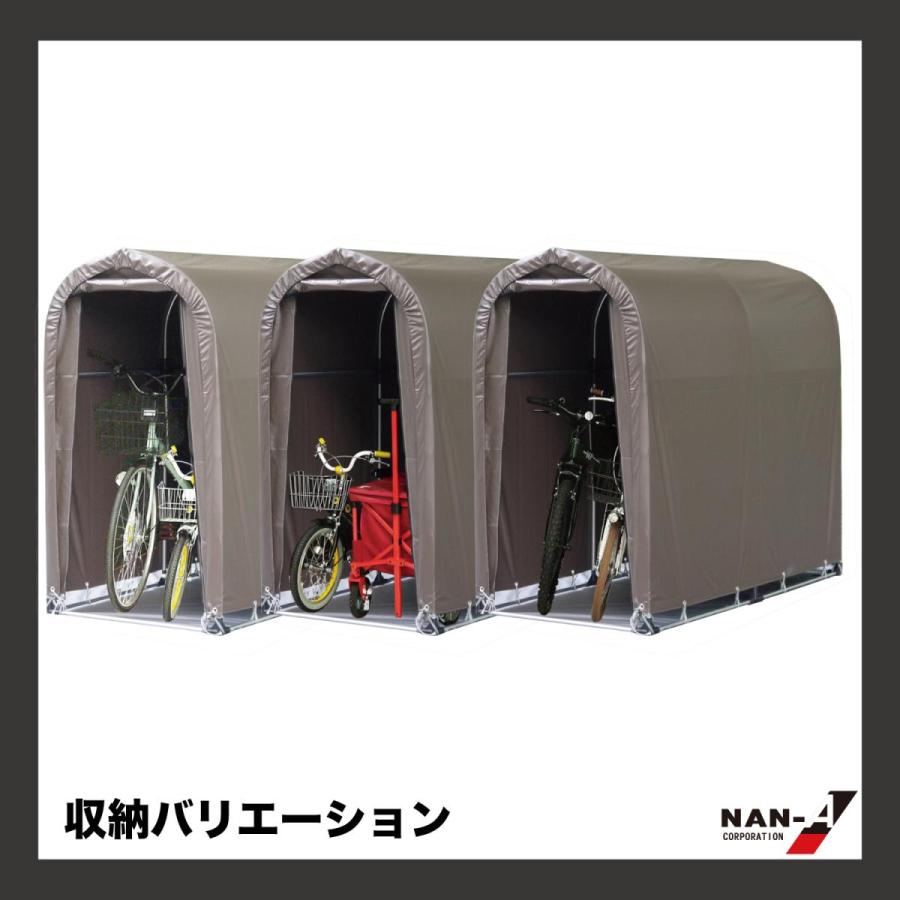 在庫有・即納】 南榮工業 NAN-A サイクルハウス 2台用 SB スーパー 