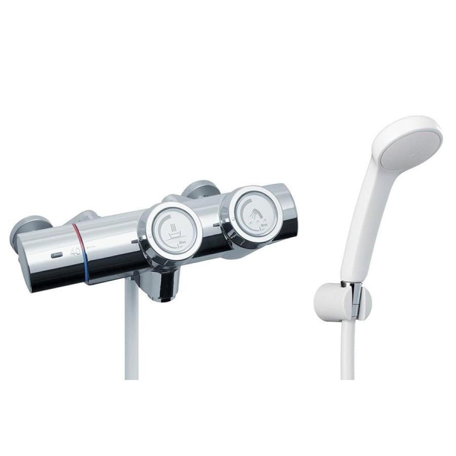 LIXIL(リクシル) INAX 浴室用 サーモスタット付シャワーバス水栓 エコ 