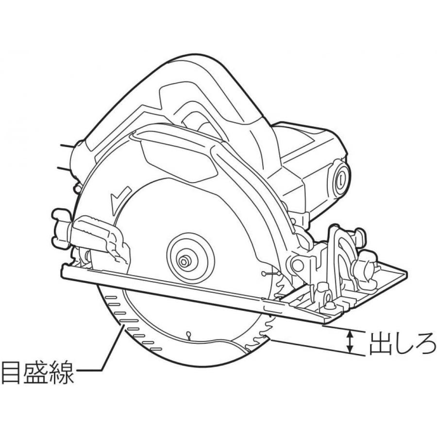 【在庫有・即納】マキタ(Makita)  電気マルノコ 190mm M585 チップソーブレード付き マルノコ 丸のこ 丸ノコ｜daiyu8｜04