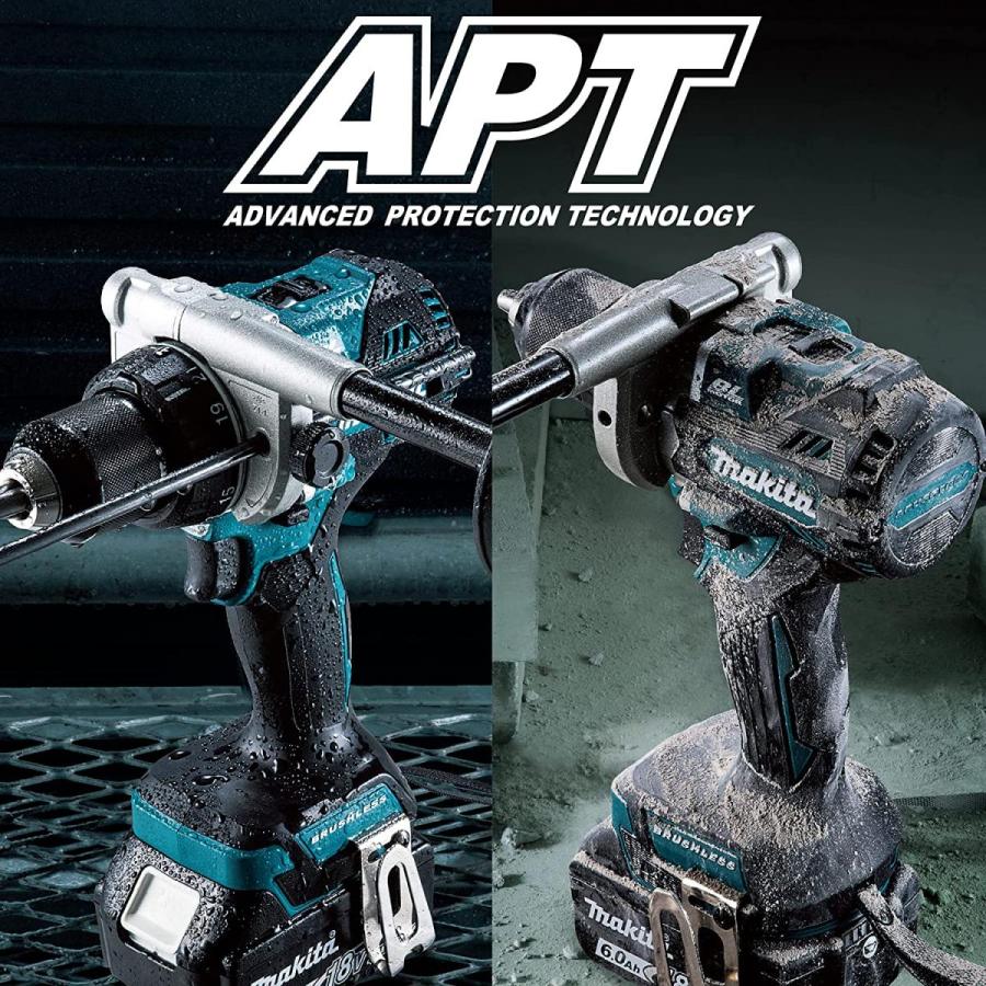 マキタ マキタ(Makita) 充電式ドライバドリル 18V6Ah バッテリ2
