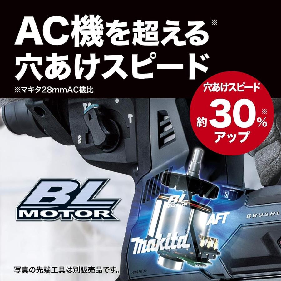 マキタ Makita 充電式ハンマドリル 40VMax 28mm/ハツリ可 SDS+ 集じんシステム バッテリ充電器付 HR001GRDXV ハンマドリル_2
