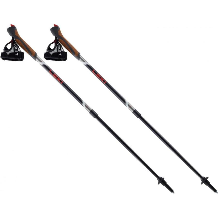 LEKI レキ スピン ショート 1300438190 ブラック 90〜120cm