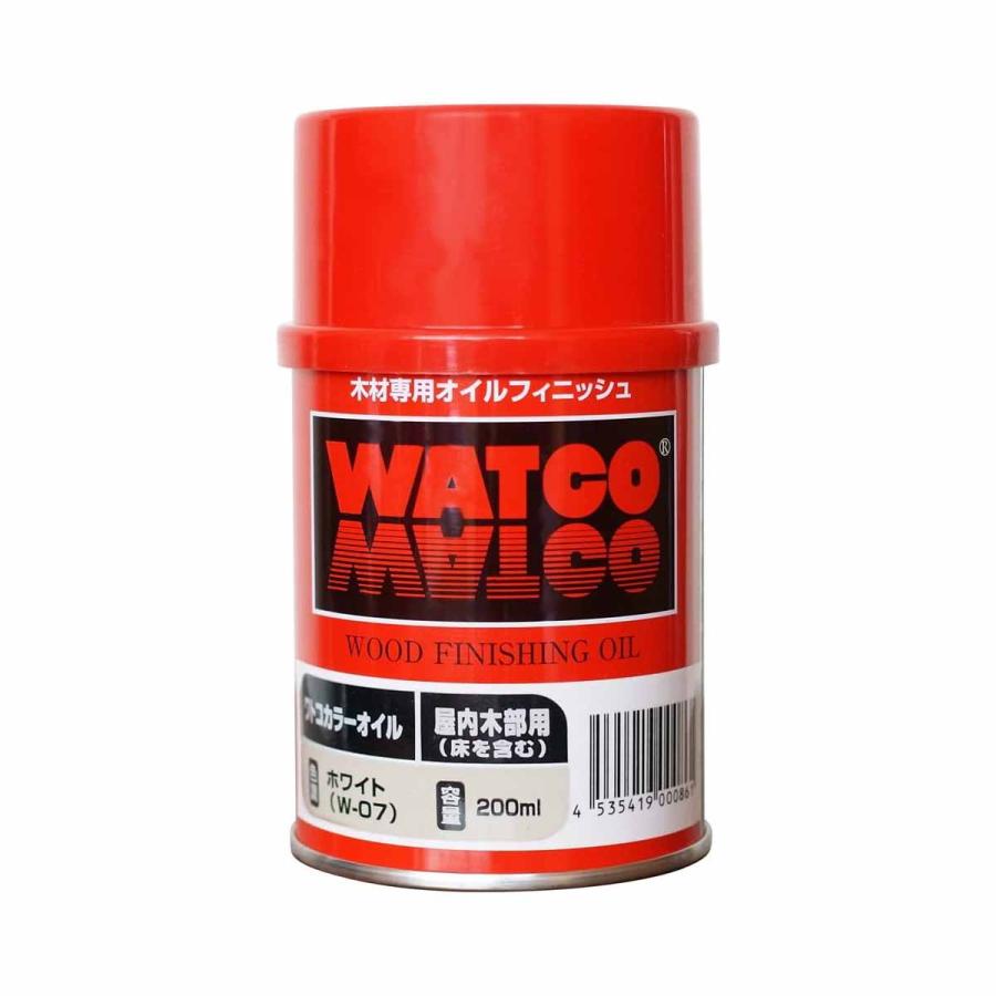 メーカー長期欠品』ワトコ(WATCO) ワトコオイル ホワイト W-07