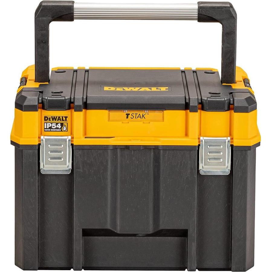 【在庫有・即納】 デウォルト DEWALT オーガナイザー付ラージボックス DWST83343-1 TSTAK (ティースタック) 収納ケース 工具収納 工具箱 ツールボックス|ダイユーエイト PayPayモール店|01