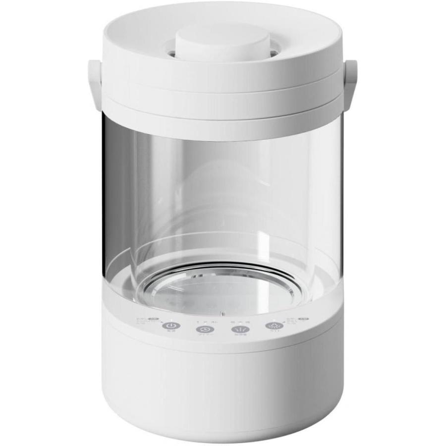 在庫有・即納】ガラスポット式スチーム加湿器 SKJ-RY30SKG | タンク 